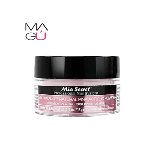 Multibalance Natural Pink Acrilic Powder Mia Secret 15gr