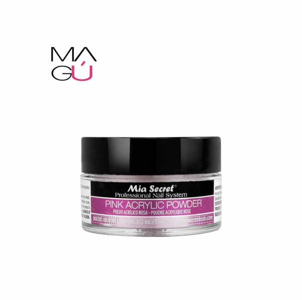 Pink Acrilic Powder Mia Secret 15gr