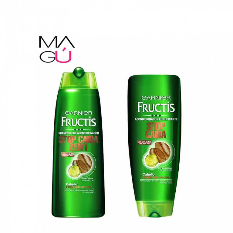 Shampoo Stop Caída Garnier Fructis 2 EN 1 350ml MAGÚ